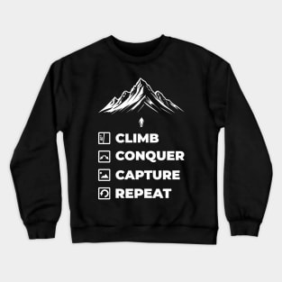 Climb Repeat Crewneck Sweatshirt